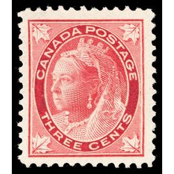 canada stamp 69 queen victoria 3 1898 M VF 031