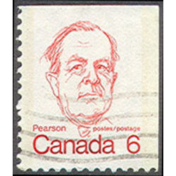 canada stamp 591vii lester b pearson 6 1973