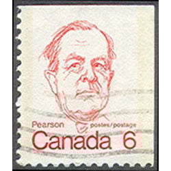 canada stamp 591vii lester b pearson 6 1973