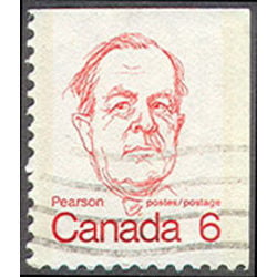 canada stamp 591vii lester b pearson 6 1973