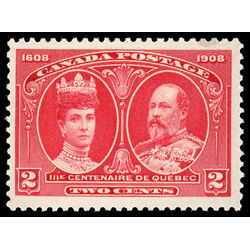 canada stamp 98 king edward vii queen alexandra 2 1908 M VFNH 051