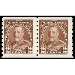 canada stamp 229 pair king george v 1935 M F VFNH 009
