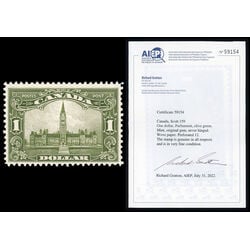 canada stamp 159 parliament building 1 1929 M VFNH 091