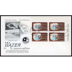 canada stamp 481 rain gauge 5 1968 FDC UR 023
