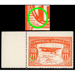 canada stamp cl air mail semi official cl50d commercial airways ltd 10 1930 M NH 003