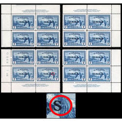 canada stamp c air mail co1 canada goose 7 1946 PB SET %231 006