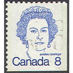 canada stamp 593xxi queen elizabeth ii 8 1973