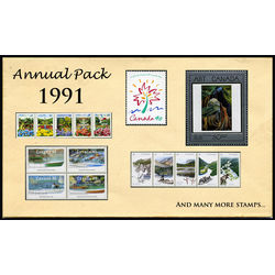 canada complete year set 1991 mint