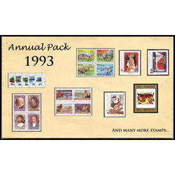 canada complete year set 1993 mint