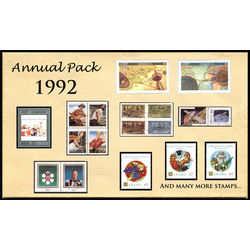 canada complete year set 1992 mint