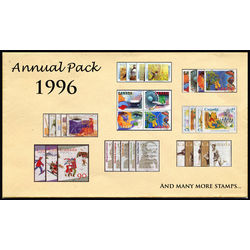 canada complete year set 1996 mint