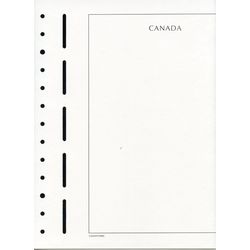 blank bl pages for the lighthouse canada stamp album