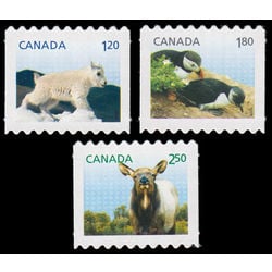 canada stamp 2715 7 baby wildlife definitives booklets 5 50 2014