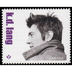 canada stamp 2770 k d lang 2014