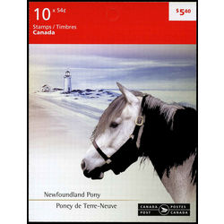 canada stamp bk booklets bk403 canadian horses 2009