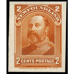 newfoundland stamp 81pi king edward vii 2 1897