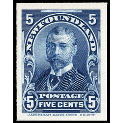 newfoundland stamp 85p duke of york 5 1899