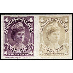 newfoundland stamp 84p duchess of york 4 1901 m vf 84p 84pi