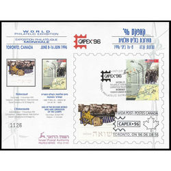 capex 96 world philatelic exhibition card