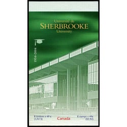 canada stamp bk booklets bk289 university of sherbrooke 2004