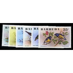 barbuda stamp 238 43 birds 1976