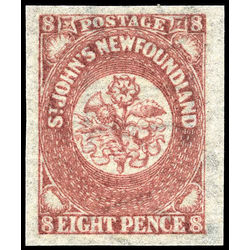 newfoundland stamp 22i 1861 third pence issue 8d 1861
