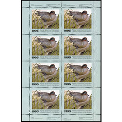 atlantic waterfowl celebration stamp atc1f green winged teal by julie schapman 1995