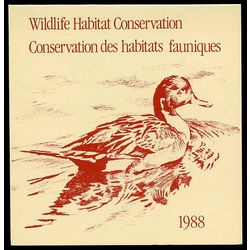 canadian wildlife habitat conservation stamp fwh4 pintails 6 50 1988