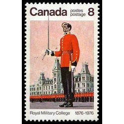 canada stamp 693i wing parade and mackenzie building 8 1976