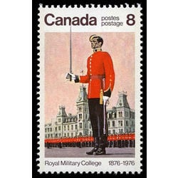canada stamp 693iii wing parade and mackenzie building 8 1976