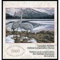 canadian wildlife habitat conservation stamp fwh16 sandhill cranes 8 50 2000