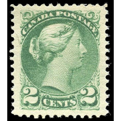 canada stamp 36 queen victoria 2 1872 m xf