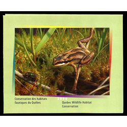 quebec wildlife habitat conservation stamp qw19 western chorus frog by ghislain caron 10 2006