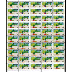 canada stamp 530p snowmobile and trees 15 1970 m pane