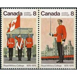 canada stamp 693a royal military college centenary 1976