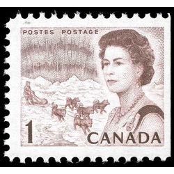 canada stamp 454aiis queen elizabeth ii northern lights 1 1967