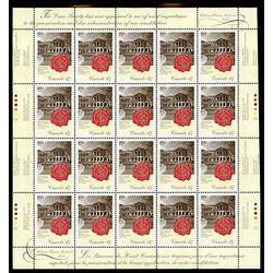 canada stamp 1640 osgoode hall 45 1997 M PANE VARIETY