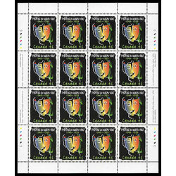 canada stamp 1769 the masks of tragedy and comedy with the profiles of the theatre s co founders superimposed 46 1999 m pane