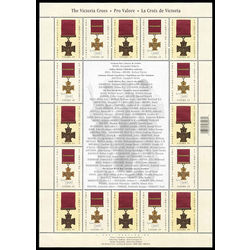 canada stamp 2066a canadian victoria cross winners 2004 m pane