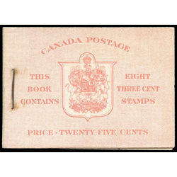 canada stamp complete booklets bk bk34c booklet 1942 m vfnh en
