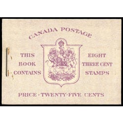 canada stamp complete booklets bk bk35b king george vi in airforce uniform 24 1943