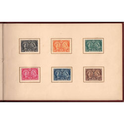 canada stamp 50 60 diamond jubilee presentation booklet 1897