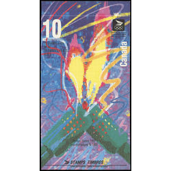 canada stamp bk booklets bk144 winter olympics 1992 B