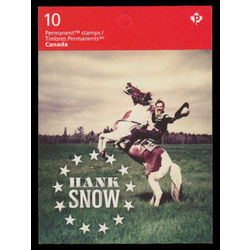 canada stamp bk booklets bk592 hank snow 2014