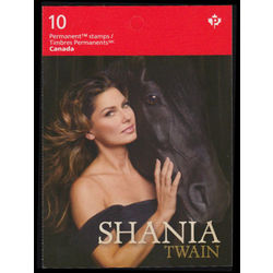 canada stamp bk booklets bk594 shania twain 2014