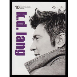 canada stamp bk booklets bk596 k d lang 2014