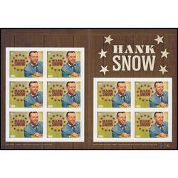 canada stamp bk booklets bk592 hank snow 2014