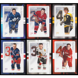 canada stamp 2788 93 original six 2014