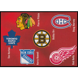 canada stamp bk booklets bk604 original six 2014