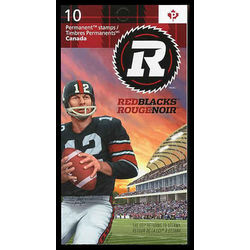 canada stamp bk booklets bk588 ottawa redblacks russ jackson 2014